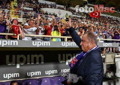 Fiorentina - Galatasaray maçından kareler...