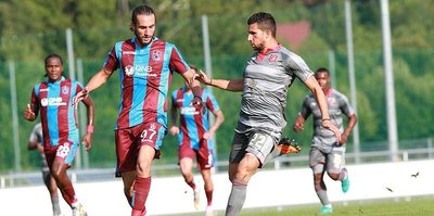 Trabzonspor hazırlık maçında El Duhail ile 1-1 berabere kaldı