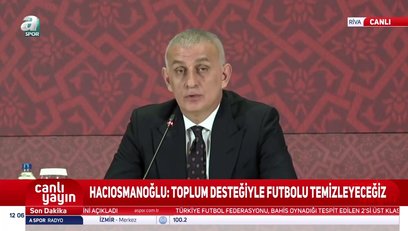 >TFF Başkanı'ndan Başkan Erdoğan'a teşekkür!