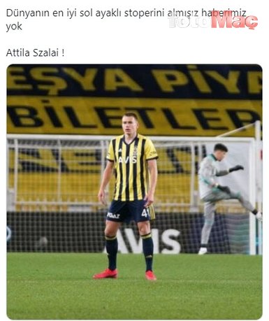 Fenerbahçe’nin yeni transferi Attila Szalai sosyal medyayı salladı!