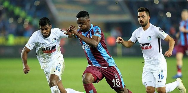 Trabzonspor 20.kez direğe takıldı