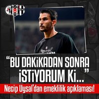 Necip Uysal'dan açıklama!