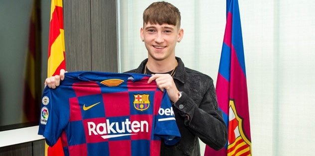 Barcelona'ya genç yetenek