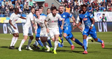 Çaykur Rizespor - Sivasspor maçından kareler