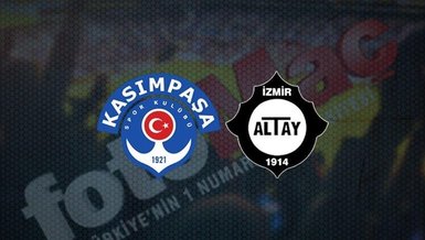 Kasımpaşa - Altay maçı CANLI