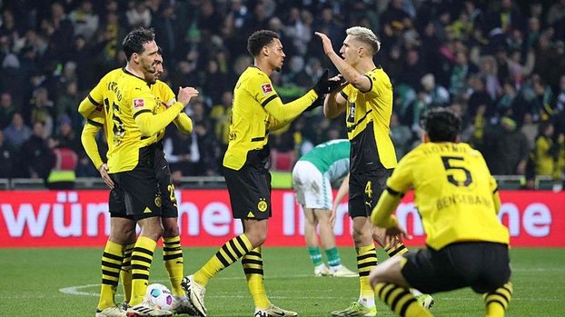 Werder Bremen 1-2 Dortmund (MAÇ SONUCU-ÖZET) | Dortmund deplasmanda kazandı!