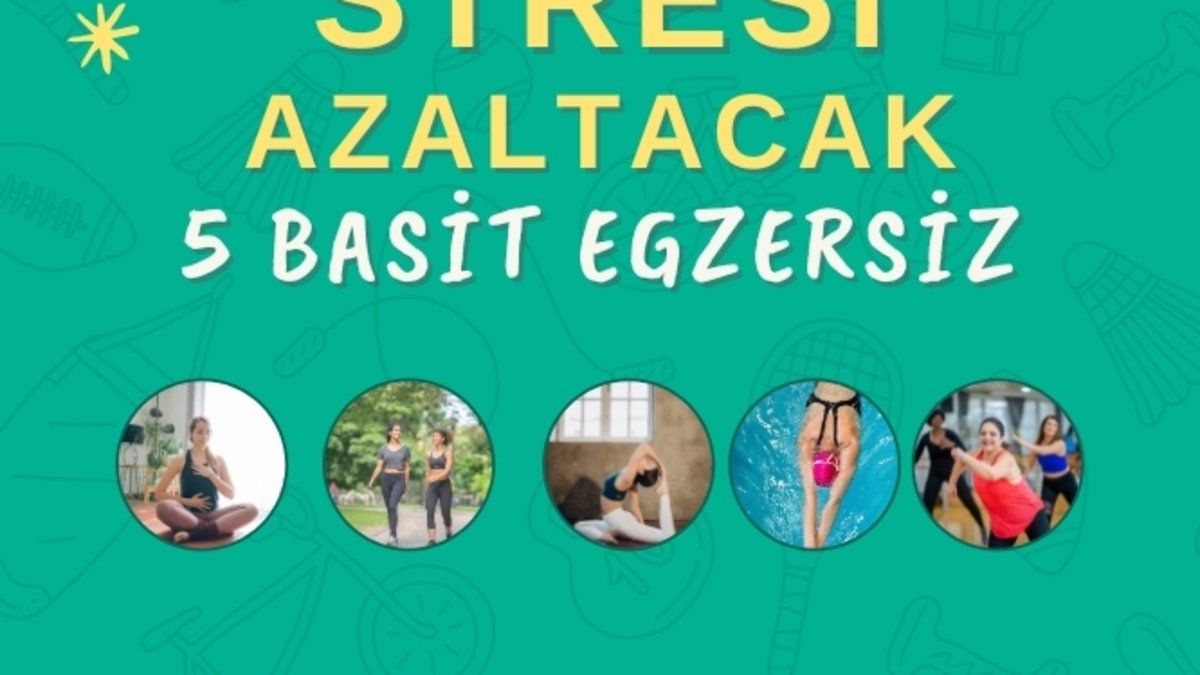 📌Stres azaltıcı egzersizler