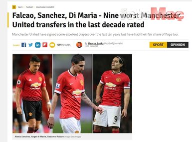 Manchester United’ın Falcao transferi böyle açıklandı! Tarihe geçti...