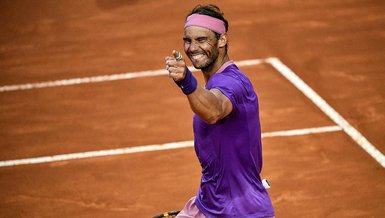 Son dakika spor haberleri: Novak Djokovic'i mağlup eden Rafael Nadal Roma Açık'ta 10. kez şampiyon oldu