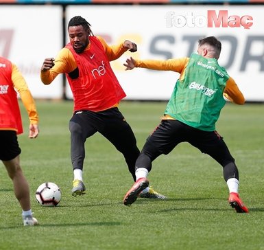 Galatasaray antrenmanından fotoğraflar 17 Nisan 2019