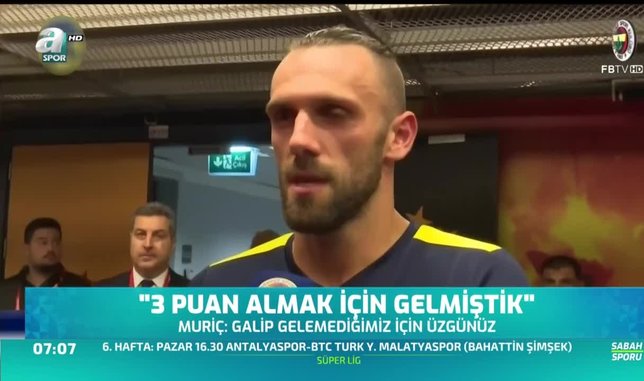 Muriç: Fenerbahçe'de efsane olmak için buradayım