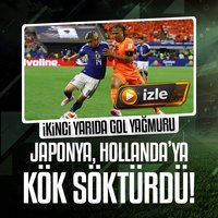 Japonya, Hollanda'ya kök söktürdü!