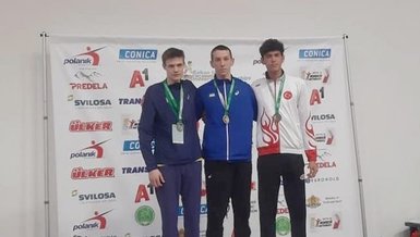 Atila Göktuğ Taşdelen, Balkan şampiyonasından madalya ile döndü