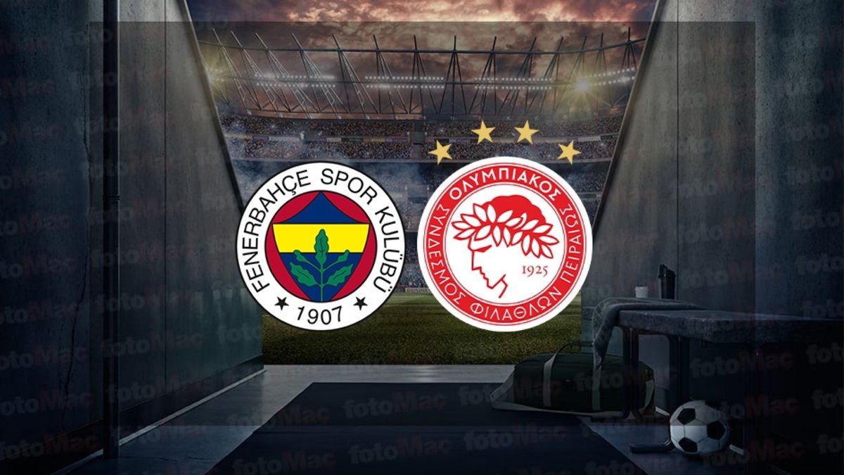 Fenerbahçe - Olympiakos maçı şifresiz canlı veren kanallar listesi Fenerbahçe