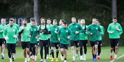 Atiker Konyaspor Belek'te hazırlıklarına devam etti