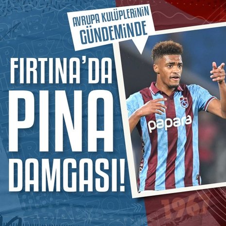 Trabzonspor’da Wagner Pina damgası! Avrupa kulüplerinin gündeminde