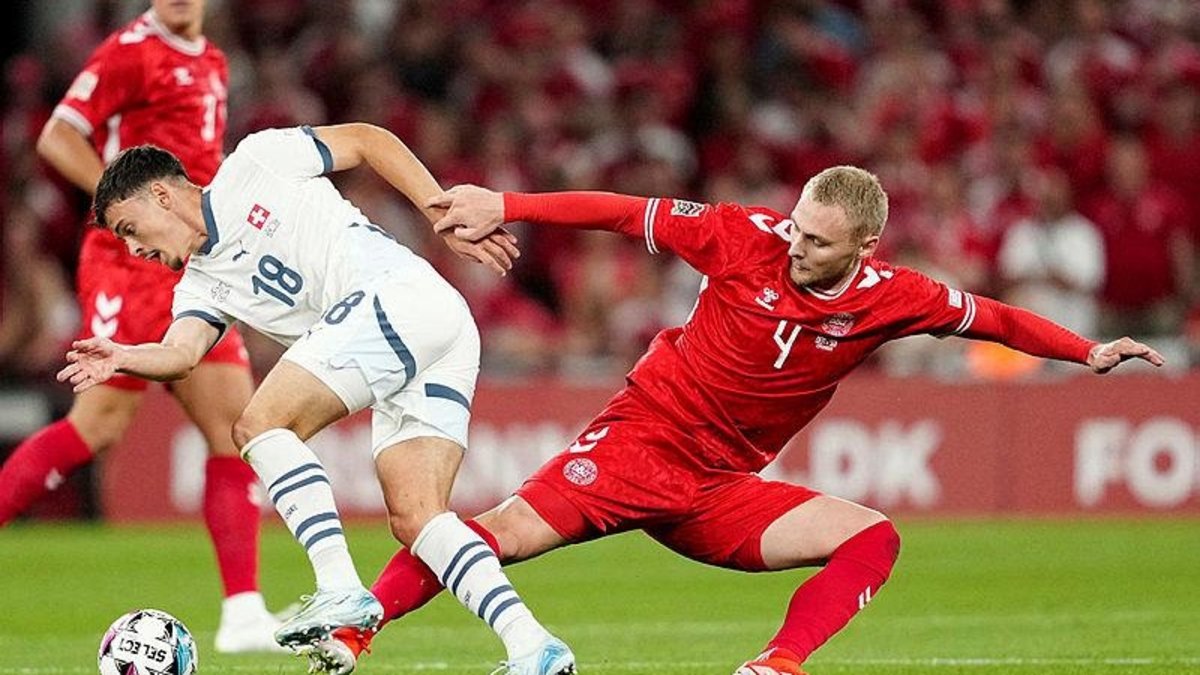 Danimarka 2-0 İsviçre (MAÇ SONUCU ÖZET)