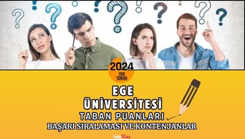 Ege Üniversitesi taban puanları 2024