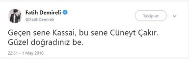 Cüneyt Çakır’ın kararı sosyal medyayı salladı