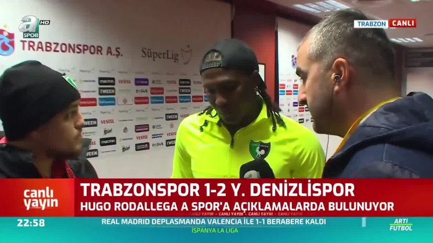 Hugo Rodallega: Trabzonspor'a saygımdan dolayı gole sevinmedim
