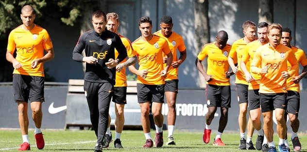 Galatasaray'da Şampiyonlar Ligi hazırlıkları başladı
