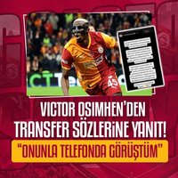 Osimhen'den o transfer sözlerine yanıt!