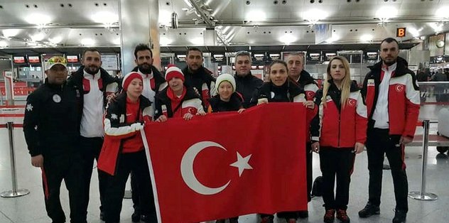 Özel sporculardan oluşan Kayak Milli Takımı, Dünya Şampiyonası yolunda