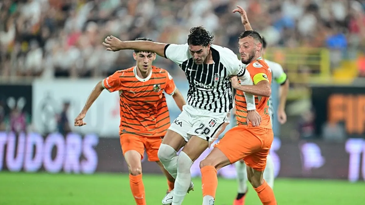 Beşiktaş, Alanya deplasmanından puansız ayrıldı!