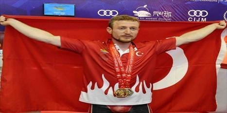 İlk altın Bünyamin Sezer'in