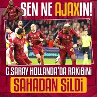 G.Saray Hollanda'da rahat kazandı!