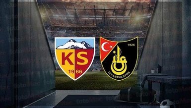 Mondihome Kayserispor İstanbulspor maçı CANLI