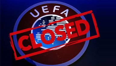 UEFA'dan tüm organizasyonları iptal etti!