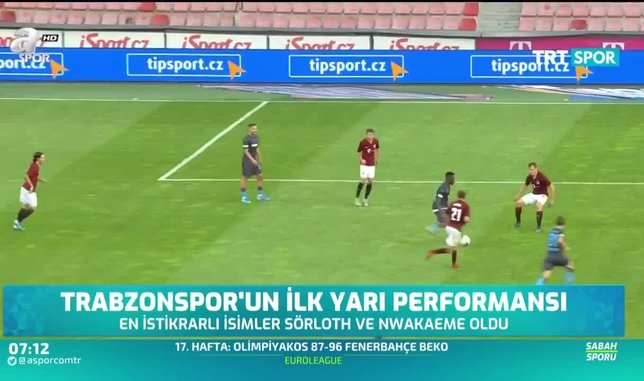 Trabzonspor'un ilk yarı performansı