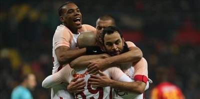 Galatasaray defeat Kayserispor 3-1