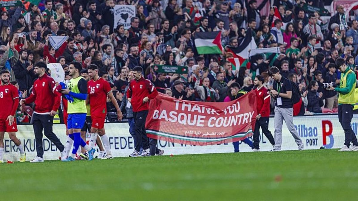 Filistin için anlamlı maç