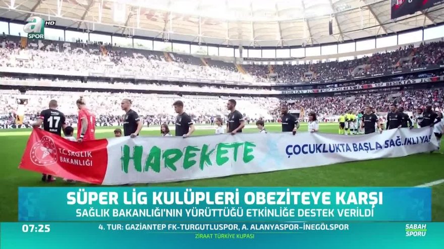 Süper Lig ekipleri obeziteye dikkat çekti