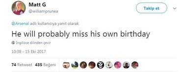 Mesut’a doğum gününde taraftar şoku