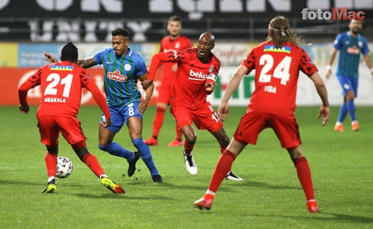 Son dakika spor haberi: Çaykur Rizespor-Beşiktaş maçı sonunda ortalık karıştı! İşte o anlar...