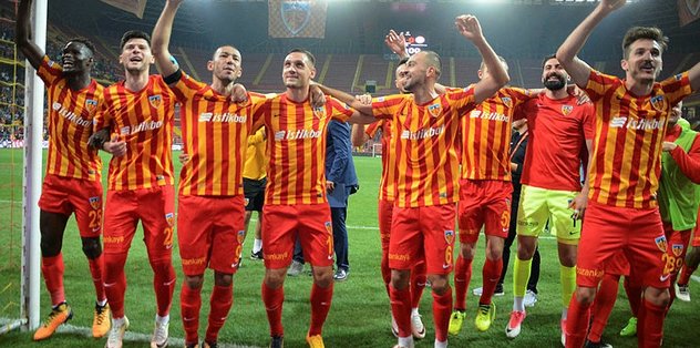 Kayserispor'dan şov