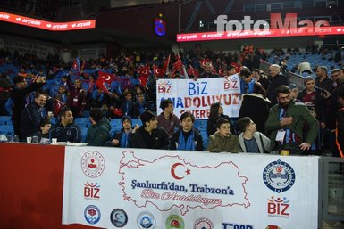 Trabzonspor - Antalyaspor maçından kareler...