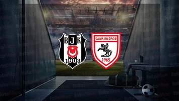 Beşiktaş'ın Samsun maçı 11'i belli oldu!
