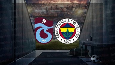 Fenerbahçe Trabzonspor maçı CANLI İZLE ...