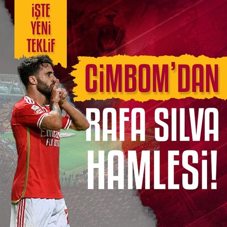 Galatasaray’da Rafa Silva ısrarı! İşte yapılan yeni teklif