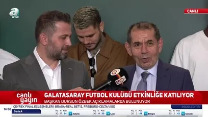 >Galatasaray Başkanı Dursun Özbek'ten Dünya Kupası sözleri!