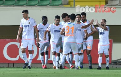 Alanyaspor - Galatasaray maçından kareler...