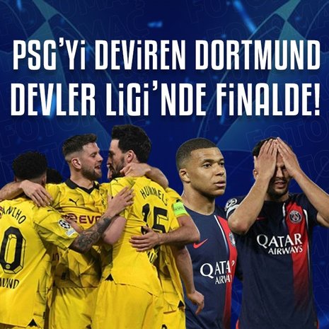 PSG 0-1 Borussia Dortmund MAÇ SONUCU - ÖZET PSG - Dortmund maç özeti izle! UEFA Şampiyonlar Ligi