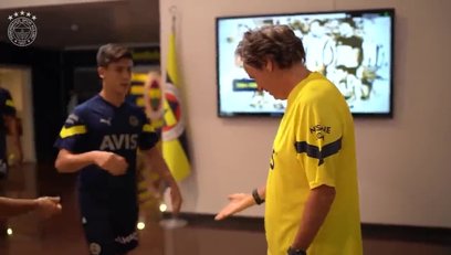 >Fenerbahçe'de keyifli dakikalar!