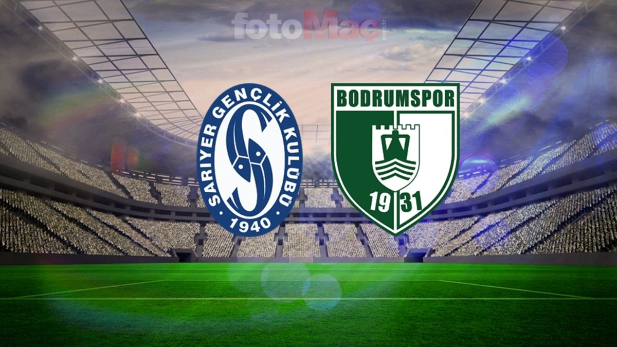 İstanbul'da kritik randevu: SMS Grup Sarıyerspor-Sipay Bodrum FK karşı karşıya! Maç bilgileri