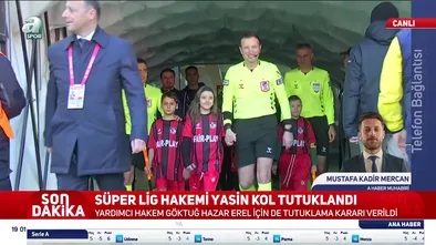Süper Lig hakemi Yasin Kol tutuklandı!