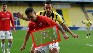Fenerbahçe - Gaziantep FK maçında gol böyle kaçtı! Serdar Aziz...